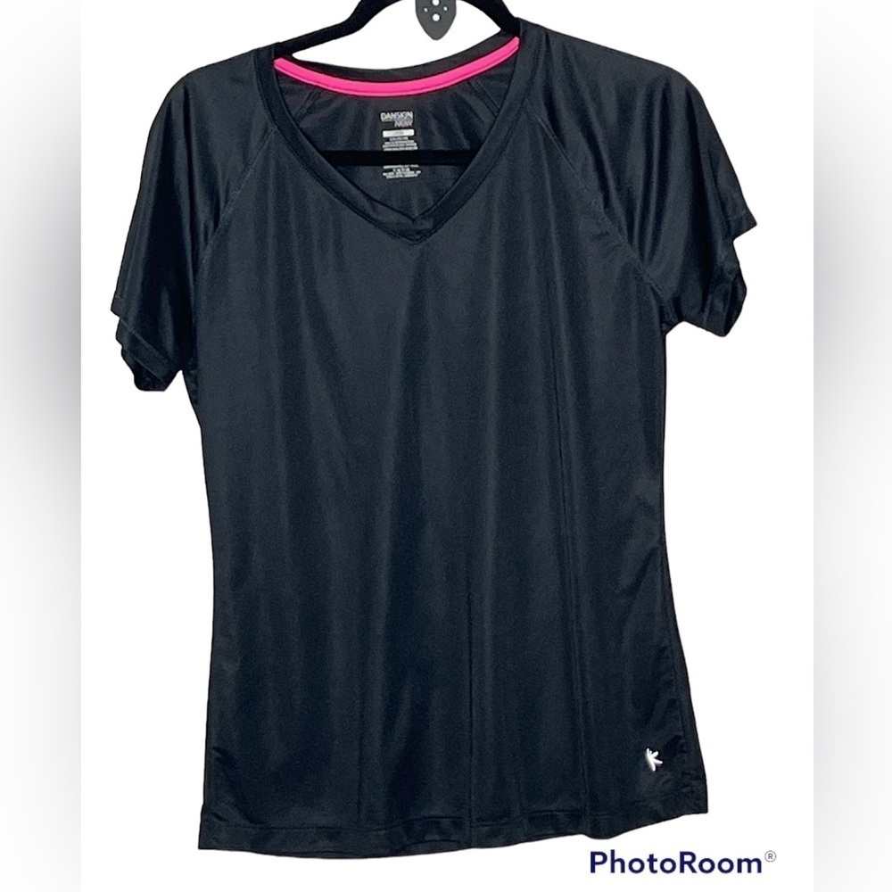 Danskin Now Loose Black Top Sz Large